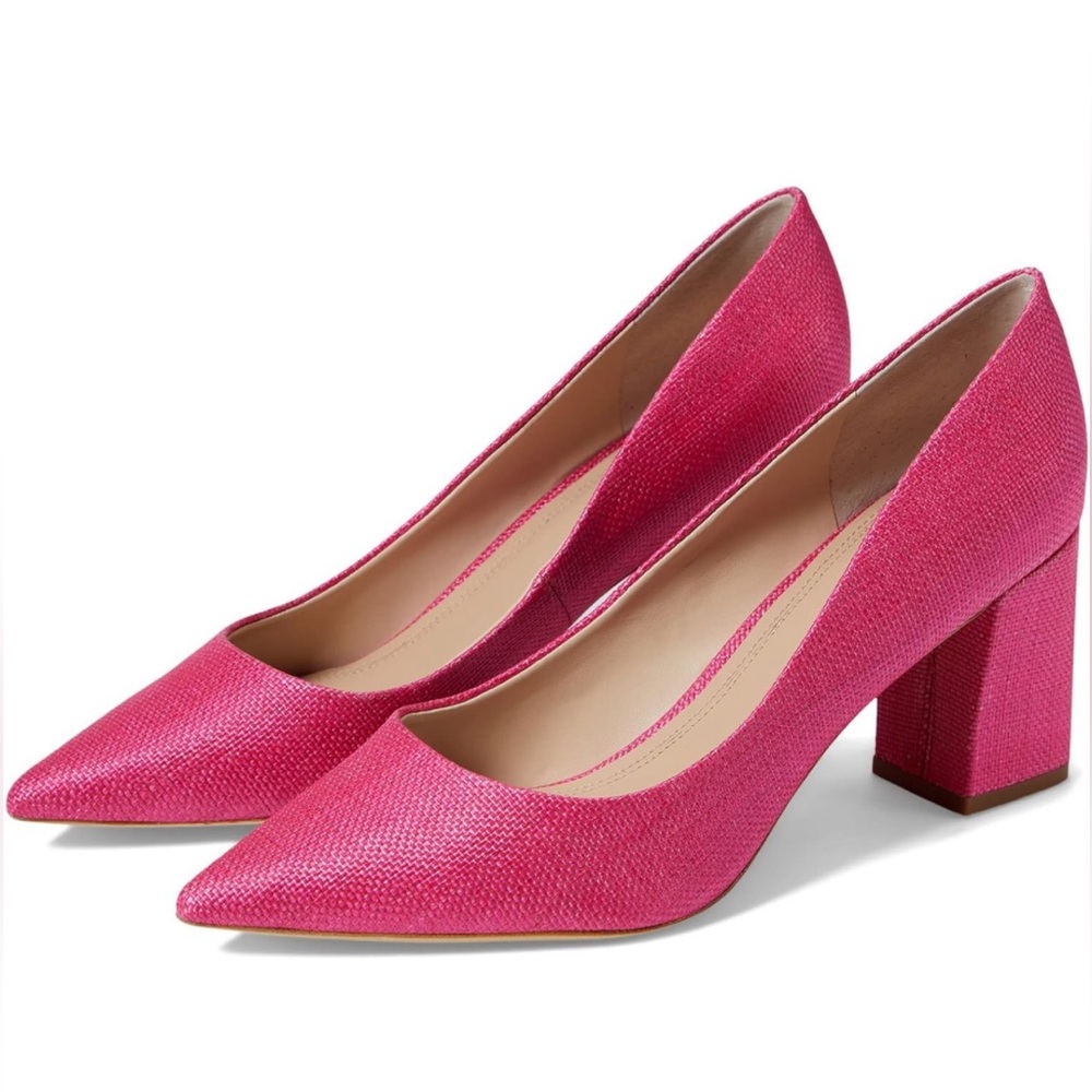 Marc Fisher hot pink Zala heels size 5